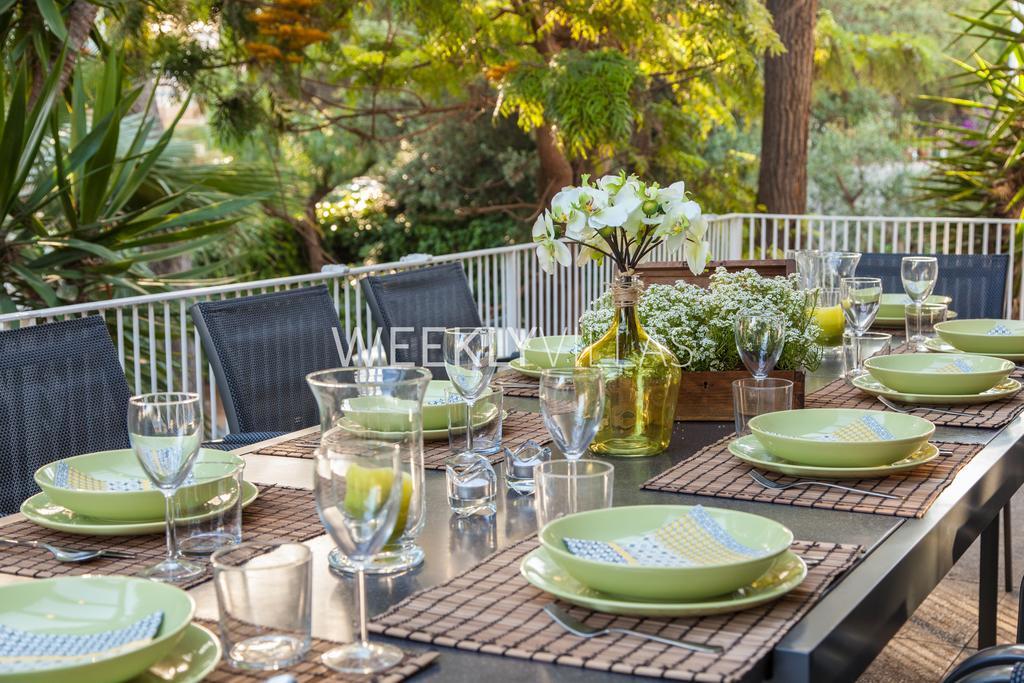 Villa Sitges Tupinetti Beach At 1 Min Walk Amaizing Garden And View Center Sitges 5 Minutes Walk Bagian luar foto